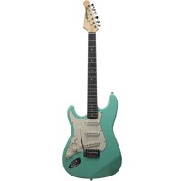 

Sawtooth Classic ES 60 Left-Handed Electric Guitar, Ovangkol Fretboard, Surf Green