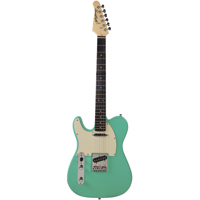

Sawtooth Classic ET 60 Left-Handed Electric Guitar, Ovangkol Fretboard, Habanero