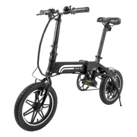 

Swagtron EB-5 Pro City & Campus Folding eBike, Black