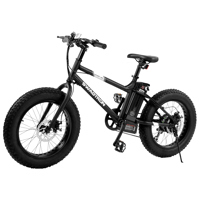 

Swagtron EB-6 Youth Fat E-Bike, 18.6mph Speed, Black