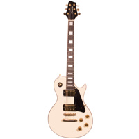 

Sawtooth Heritage Series Electric Guitar, Ebony Fretboard, Antique White