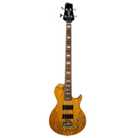 

Sawtooth Americana Heritage Series Electric Bass Guitar with Fishman Fluence Pickups, Natural Spalted