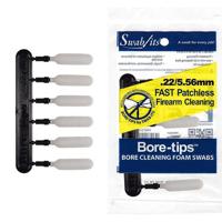 

Swab-Its Bore-tips, .22 / 5.56 Caliber Reusable Firearm Foam Cleaning Tips, Fits 8/32 Threaded Rods, 6 Tips