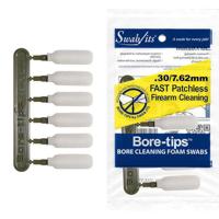 

Swab-Its Bore-tips, .30/7.62 Caliber Reusable Firearm Foam Cleaning Tips, Fits 8/32 Threaded Rods, 6 Tips