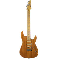 

Sawtooth Natural Series Electric Guitar with Single Coil Pickups, Mahogany