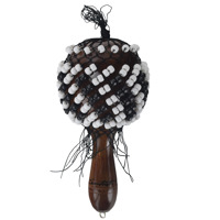 

Sawtooth Wood Maracas, Dark Stain