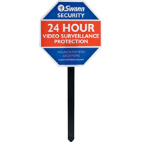 

Swann Sign & Stickers with Yard Stake, 220mm Diameter