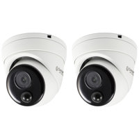 

Swann 2 Pack 4K Ultra HD PoE Indoor/Outdoor Dome IP Home Security Camera with Heat and Motion Sensor