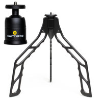 

Switchpod DSLR/Smartphone Handheld Stabilized Tripod - With SwitchPod Aluminum Ball Head, 15 lbs Capacity, Black