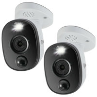 

Swann 2 Pack 4K Ultra HD Indoor/Outdoor Bullet Home Security Camera with Heat & Motion Sensor