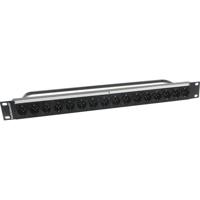 

Switchcraft 1RU QG Panel with 16 Male XLRs Pre-Loaded