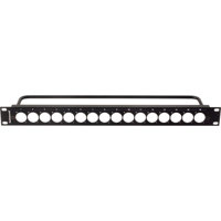 

Switchcraft 1RU Empty QG Panel with 1x16 E Series Knockouts, 4-40 Tapped Holes