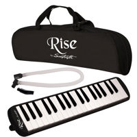 

Sawtooth Rise Beginner 37 Keys Piano Style Melodica, Black