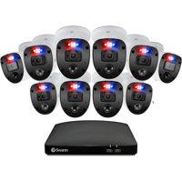 

Swann DVR-4680 16-Channel Full HD 2TB Security System with 10x PRO-1080SL Enforcer 'Police-Style' Flashing Light Cameras