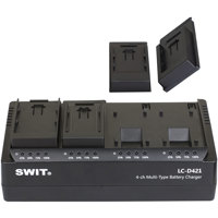 

SWIT Electronics LC-D421E 4-Channel Multi-Type DV Charger for S-8PE6, LP-E6 and Canon 5D/7D Series