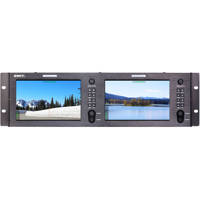 

SWIT Electronics M-1073H Dual 7" Full HD Rack LED Monitor, 1920x1200