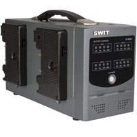 

SWIT Electronics D-3004A 4-Channel Simultaneous Charger with LED Indicators, Gold Mount