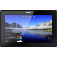 

SWIT Electronics S-1073F 7" Full HD Waveform On-Camera Top LED Monitor with S-7006E Canon LP-6 Battery Plate