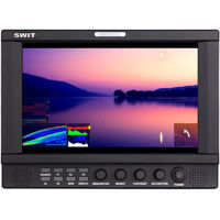 

SWIT Electronics S-1093F 9" Full HD Waveform On-Camera Top LED Monitor with Panasonic VW-VBG6 Battery Plate, 16-CH Embedded Audio Meter