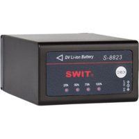 

SWIT Electronics S-8823 Replacement DV Battery 18.7WH, 7.2volts for JVC BN-VF823, for JVC GY-HM100 camera