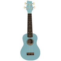 

Sawtooth Basswood Soprano Ukulele, Daphne Blue