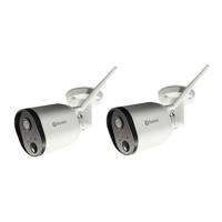 

Swann 2 Pack SWWHD-OUTCAM Wireless Wi-Fi 1080p 2MP Outdoor Security Camera with Night Vision
