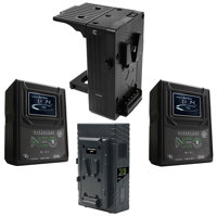 

Core SWX V-Mount Battery Plate for Sony PXW-FX9 - Bundle With 2x Core SWX Hypercore NEO 9 Mini 98Wh 14.8V 6.6Ah V-Mount Lithium- Ion Battery, Core SWX Two Position V-Mount Battery Charger