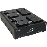 

Core SWX Fleet-Q4Ai Four Position Fast Simultaneous Li-Ion Charger with Voltbridge Wireless, Gold Mount