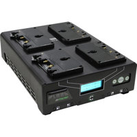 

Core SWX Fleet Micro 3A Digital Quad Charger for Gold Mount Batteries