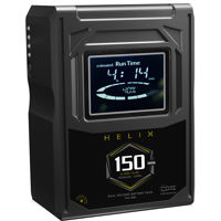 

Core SWX Helix 150 Mini 3-Stud Dual Voltage (14v/28v) Output 147wh 14.8V Gold-Mount Hi-Draw Li-ion Battery Brick