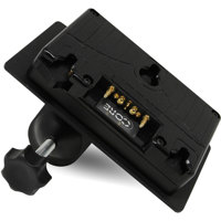 

Core SWX HLX-ACPM Helix Gold Mount Plate with Light Stand Clamp and 24" 3-Pin XLR Output for LED Panels
