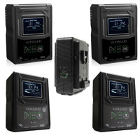

Core SWX 2x Hypercore NEO-150S 14.8V 147Wh V-Mount Mini Li-Ion Batteries, Bundle with Core SWX 2x NEO-9S Batteries