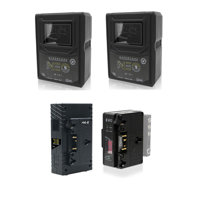

Core SWX 2x Hpercore NEO 9 Mini 14.8V 98Wh Gold Mount Li-on Batteries, Bundle with Accessory Kit