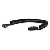 

Core SWX 18" Coiled Powertap Cable for Black Magic 2.5K and 4K Cinema Cameras, Up to 48" Extended