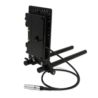 

Core SWX 15mm Rail Mount Cheese Plate with 3-Stud Battery Plate and 10" 2-Pin Coil Cable for RED Komodo