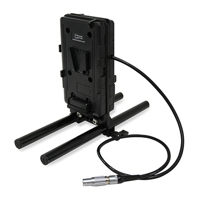 

Core SWX 15mm Rail Mount Cheese Plate with Sharkfin V-Mount Battery Plate and 18" 6-Pin RED LEMO Cable for RED DSMC2