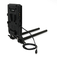 

Core SWX 15mm Rail Mount Cheese Plate with V-Mount Battery Plate and 18" LEMO Power Cable for Canon C200/C300 Mark II