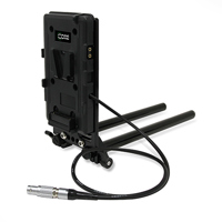 

Core SWX 15mm Rail Mount Cheese Plate with V-Mount Battery Plate and 10" 2-Pin Coil Cable for RED Komodo