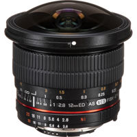 

Samyang Samyang 12mm F2.8 Full Frame Fisheye, Manual Focus Lens for Nikon F Mount with AE Chip