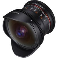 

Samyang VDSLR II 12mm T3.1 Ultra Wide Cine Fisheye Lens for Nikon DSLR Cameras