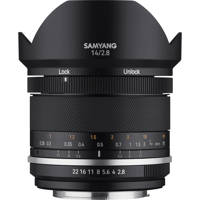 

Samyang MK2 14mm f/2.8 Weather Sealed Ultra Wide Angle Lens for Nikon with Built-In AE Chip