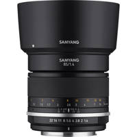 

Samyang MK2 85mm f/1.4 Weather Sealed Telephoto Lens for Nikon with Built-In AE Chip