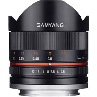 

Samyang Series II 8mm F2.8 Fisheye, Manual Focus Lens for Samsung NX Mount