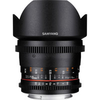 

Samyang 10mm T3.1 VDSLR ED AS NCS CS Cine Wide Angle Lens for Canon EF Cameras