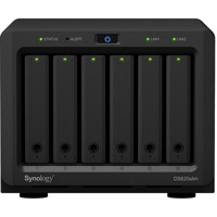 

Synology DiskStation DS620slim 6-Bay NAS Enclosure, 2.5" SATA Drive Bays, RAID 5/6/10