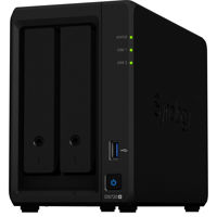 

Synology DiskStation DS720+ 2-Bay NAS Enclosure, 4-Core 2.0GHz, 2GB RAM, No HDD