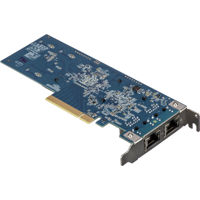 

Synology E10G18-T2 Dual-Port High-Speed 10 Gigabit PCIe 3.0 x8 Ethernet Adapter