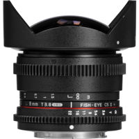 

Samyang 8mm T3.8 HD Fisheye Cine Lens for Canon EF with Removeable Hood