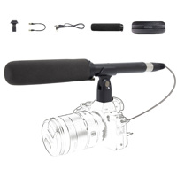 

Synco Audio Mic-D1 Hyper-Cardioid Professional Shotgun Microphone, Phantom Power/ AA Battery
