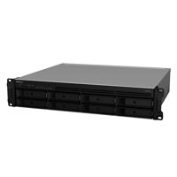 

Synology RackStation RS1221RP+ 8-Bay 350W NAS Enclosure, 4-Core 2.2 GHz, 4GB RAM, No HDD